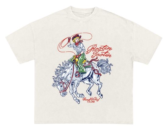 Rootin Tootin Good Vibes Tee
